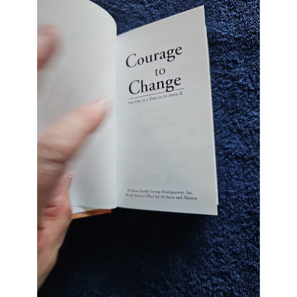 Al-Anon Daily Readers Lot One Day at a Time & Courage to Change Recovery Books